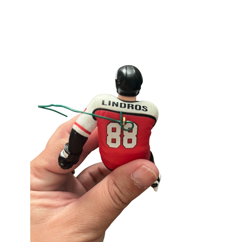 Hallmark Eric Lindros Philadelphia Flyers‎ 2000 NHL Keepsake Ornament 88 Hockey - Picture 3 of 4